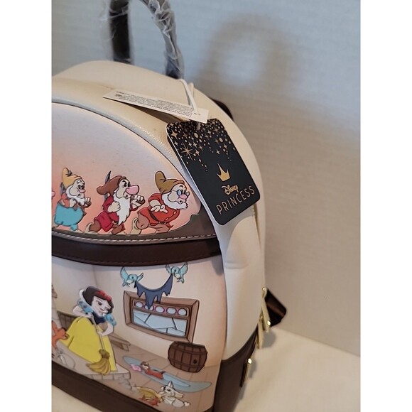 Loungefly Disney Snow White and the Seven Dwarfs Multi Scene Mini Backpack - New main image 10